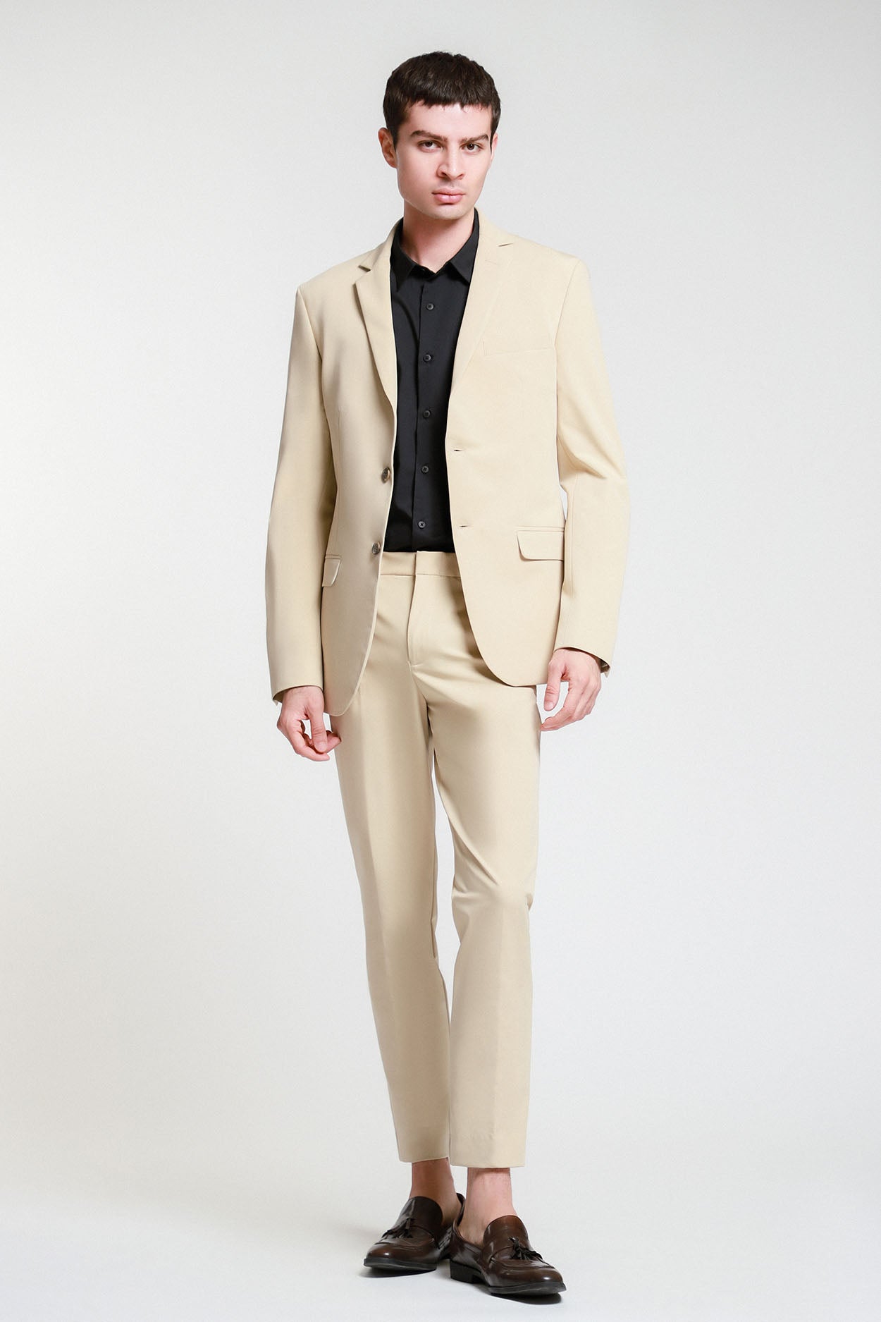 Pantalón Trajes Lob Para Hombre Blazer Azul Vestimenta Formal Con