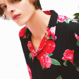 Camisa Estampado Rosas