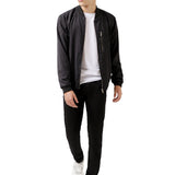 Chamarra Bomber Estampada Rayas