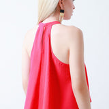 Blusa Cuello Halter Chiffon