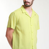 Camisa Relieve Rayas Fit Boxy