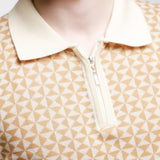 Camisa Polo Color Beige