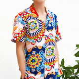 Camisa Resort Estampado Paliacate