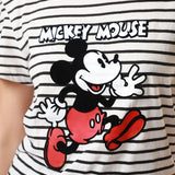 Playera Mickey Mouse Estampado Líneas