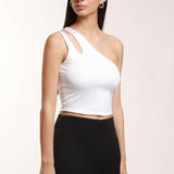 Crop Top One Shoulder