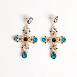 Aretes Forma Cruz