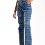 Jeans Flare Rombos