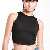 Crop Top Sin Manga