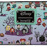 Loungefly Disney Hocus Pocus Scene AOP-Cartera con Cremallera para Mujer