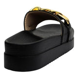 Sandalia Cuna Para Mujer Lob Footwear Pu Negro 52205466