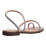 Sandalia Piso Para Mujer Lob Footwear Textile Blanco 59705009