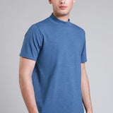 Playera Tejida Cuello Alto