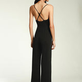 Jumpsuit Largo Escote Columpio