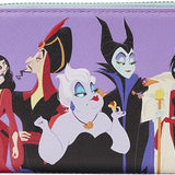 Loungefly Billetera Cartera Diseño Disney Con Cremallera Alrededor