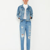 Chamarra Denim Oversize