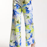 Pantalón Recto Estampado Floral