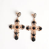 Aretes Forma Cruz