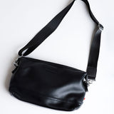 Bolso Crossbody Doble Textura Negro