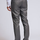 Pantalón Jogger Vestir Color Gris