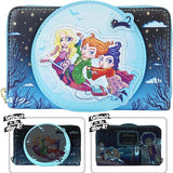 Loungefly Cartera con cremallera y póster de Disney Hocus Pocus