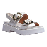 Sandalia Cuña Para Mujer Lob Footwear Pelica Blanco 86805061