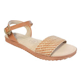 Sandalia Piso Para Mujer Lob Footwear Tira Pronta Floather Cafe 86805070