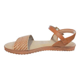 Sandalia Piso Para Mujer Lob Footwear Tira Pronta Floather Cafe 86805070
