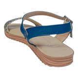 Sandalia Piso Para Mujer Lob Footwear Tira Pronta Floather Azul 86805071