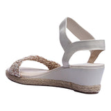 Sandalia Cuna Para Mujer Lob Footwear T Pronta Elast Turim Beige 86805074