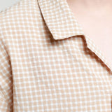 Camisa Seersucker Cuadros