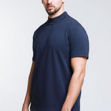 Playera Tejida Cuello Alto