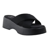 Sandalia Cuna Para Mujer Lob Footwear Lickra Negro 90605043