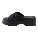 Sandalia Cuna Para Mujer Lob Footwear Lickra Negro 90605043