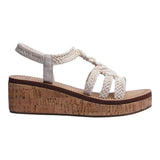Sandalia Cuna Para Mujer Lob Footwear Crochet Beige 90605046