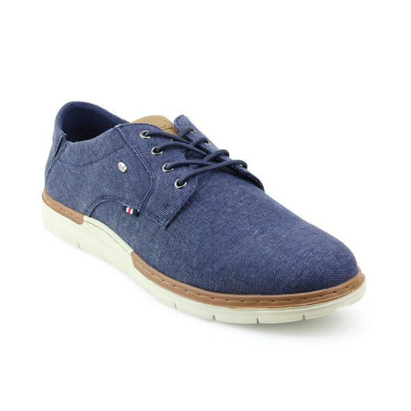 Zapato Casual Hombre Lob Textil Azul 90804015