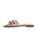 Sandalia Piso Para Mujer Lob Footwear Pu Beige 91805031