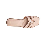Sandalia Piso Para Mujer Lob Footwear Pu Beige 91805031