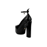 Zapatilla de Tacon Mujer LOB Pu Patent Negro 92003565