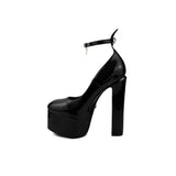 Zapatilla de Tacon Mujer LOB Pu Patent Negro 92003565