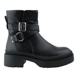 Botin Mujer Lob Pu Negro 92504503