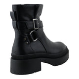 Botin Mujer Lob Pu Negro 92504503