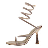 Sandalia Tacon Para Mujer Lob Footwear Pu Rosa 92505001