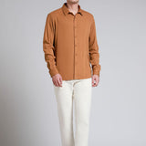 Camisa Formal Color Café