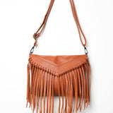 Bolso Rectangular Con Barbas