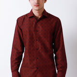 Camisa Formal Estampado Rombos