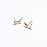 Aretes Lunas y Diamantes