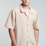 Camisa Seersucker Cuadros