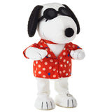 Peanuts® Sunshine Vibe Snoopy de peluche con música y movimiento, 13.5"