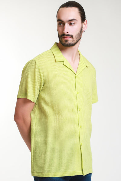Camisa Relieve Rayas Fit Boxy