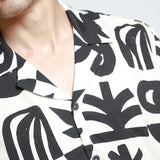 Camisa Manga Corta Cuello Resort